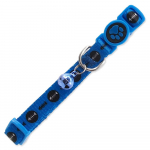 Active Cat Collar Nylon XS Fish Blue nailonist krae kassile kalatr&uuml;kis, 1x19-31 cm