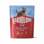 Carnilove KITTEN Salmon & Turkey teraviljavaba kuivtoit kassipoegadele, l&otilde;he ja kalkuniga, 0.4 kg