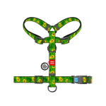 WAUDOG Rinnak, koertele QR-passiga, "Avocado" S (kaela &uuml;mberm&otilde;&otilde;t 30-40 cm, rinna &uuml;mberm&otilde;&otilde;t 30-50 cm, laius 15 mm)