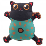 Let's Play piiksuv m&auml;nguasi kassidele kassikujuline kassim&uuml;rgiga, 14 cm