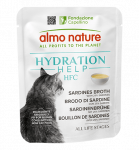 Almo Nature HFC Hydration Help Cats konservid t&auml;iskasvanud kassidele sardiini puljongi ja sardiinidega, 50 g
