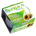 Monge Fruits Kana & Papaia konservid t&auml;iskasvanud kassidele, 80 g