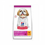 Hills Science Plan Dog Mature Adult 7+ Small & Mini kuivtoit v&auml;ikest kasvu koertele, kanaga, 1.5 kg