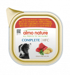 Almo Nature HFC Complete Dogs veiseliha kartuli ja petersellig m&auml;rgtoit t&auml;iskasvanud koertele, 150 g