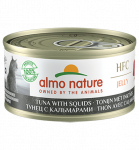 Almo Nature HFC Jelly Tuunikala kalmaariga želees t&auml;iskasvanud kassidele, 70 g