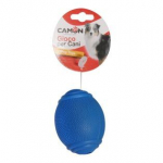 Camon kummist ragbi pall koertele, v&auml;ike, 80 mm