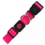 Active Dog Collar Premium XL roosa nailonist kaelarihm hiidt&otilde;ugu koertele, 3,8x51-78 cm
