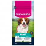 Eukanuba Adult Small And Medium Lamb And Rice kuivtoit v&auml;ikestele ja keskmistele koertele, lambaliha ja riisiga, 12 kg