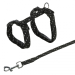 Trixie Cat Harness with Lead rakmed ja rihm kassidele, reguleeritav, 27-45 cm/10 mm, rihm 1.30 m