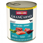 Animonda gran carno adult konservid l&otilde;he ja spinatiga, 800g