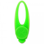 Dog Fantasy Blinker LED Silicone roheline helkurripats koertele, 8 cm