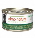 Almo Nature HFC NATURAL Metssealiha singi ja metsmarjadega m&auml;rgtoit t&auml;iskasvanud koertele, 95 g