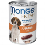 Monge Fresh Chunks Adult Pardilihaga konserv t&auml;iskasvanud koertele, 400 g