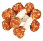 Trixie Denta Fun Chewing Dumbbell Chicken n&auml;rimismaius koertele, kanaga, hammaste h&uuml;gieeniks, 6 tk, 100 g iga&uuml;ks