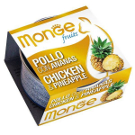 Monge Fruits Kana & Ananass t&auml;iends&ouml;&ouml;t t&auml;iskasvanud kassidele, 80 g