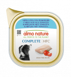 Almo Nature HFC Complete Dogs tursk tomatitega m&auml;rgtoit t&auml;iskasvanud koertele, 150 g