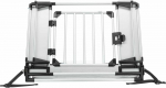 Trixie Universal Rear Car Grid universaalne auto v&otilde;re koertele, reguleeritav laius 94&ndash;114 cm, k&otilde;rgus 69 cm, h&otilde;bedane/must