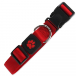 Active Dog Collar Premium XL neilonist kaelarihm koertele, punane, reguleeritav, 3,8x51-78 cm