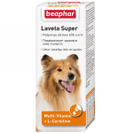 Beaphar Laveta Super For Dogs vitamiinilisand koertele naha ja karvkatte tervise heaks, 50 ml