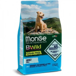 Monge Bwild GF Mini an&scaron;oovi, kartuli ja herneste kuivtoit t&auml;iskasvanud v&auml;ikest t&otilde;ugu koertele, 2,5 kg
