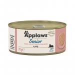 Applaws Tuna With Salmon In Jelly t&auml;isv&auml;&auml;rtuslik m&auml;rgtoit eakatele kassidele, 70 g