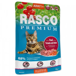 Rasco Premium Cat Pouch Adult, Veiseliha ja &uuml;rdid t&auml;isv&auml;&auml;rtuslik m&auml;rgtoit t&auml;iskasvanud kassidele, 85 g