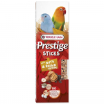 Versele Laga prestige sticks v&auml;ikestele papagoidele, p&auml;hklite ja rosinatega, 60 g, 2 tk.