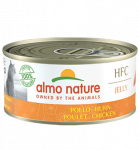 Almo Nature HFC Jelly Kana Želees Konserv T&auml;iskasvanud Kassidele Kanaga Želees, 150 g