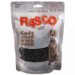 Rasco Soft Treat With Duck pehmed maiused igas suuruses t&auml;iskasvanud koertele, 3 cm, 400 g