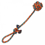 Dog Fantasy Rope Ball Tugger k&ouml;is-m&auml;nguasi palliga ja sangaga koertele, 45 cm
