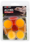 Repti Planet Jelly Pots Fruit lisatoit puuviljamaitsetega roomajatele ja selgrootutele, A- ja C-vitamiiniga, 8 tk x 16 g
