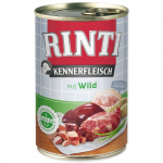 Rinti Kennerfleisch konservid t&auml;iskasvanud koertele, ulukiliha, 400g