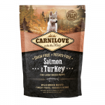 Carnilove L&otilde;he & Kalkun suurtele kutsikatele ilma teraviljata kuivtoit suurte t&otilde;ugude kutsikatele l&otilde;he ja kalkuniga, 1.5 kg
