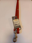 Hunter Standard rihm pehmest nahast koertele, punane, 13 mm lai, 100 cm pikk