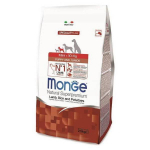 Monge Mini Puppy & Junior Lamb And Rice kuivtoit v&auml;ikestele kutsikatele, 2,5 kg
