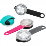 Trixie Flasher USB helkurripats koertele LED-valgustiga, laetav, &oslash; 3&times;8 cm, 1 tk