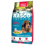 Rasco Premium Adult Large Breed kuivtoit suurtele t&auml;iskasvanud koertele kanaliha ja riisiga, 15 kg
