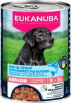 Eukanuba konservid vanematele koertele forelli ja bataadiga, 400 g