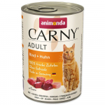 Animonda Carny Adult veiseliha ja kanaliha konservid kassidele, 400 g