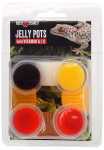 Repti Planet Jelly Pots Vitamines Mixed lisatoit roomajatele ja selgrootutele, A- ja C-vitamiiniga, 8 tk x 16 g