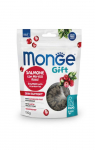Monge Gift Super M Skin Support Salmon With Cranberries maius t&auml;iskasvanud koertele l&otilde;he ja j&otilde;hvikatega, 150 g