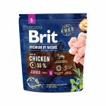 Brit Premium By Nature Junior S kuivtoit v&auml;ikeste t&otilde;ugude kutsikatele kanaga, 1 kg