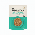 Applaws Tuna Fillet With Whole Anchovy konserv t&auml;iskasvanud kassidele tuunifilee ja terve an&scaron;oovisega, 70 g