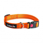 Camon koerarihm oranž, helkur&otilde;mblustega, 15mm x 26-40cm
