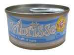Vibrisse Tuna &ndash; Seafood m&auml;rgtoidu konservid kassidele, tuunikala ja mereandidega, 70 g