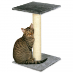 Magic Cat Scratching Tree Beata k&uuml;&uuml;nte teritamise post pl&uuml;&uuml;s platvormiga kassidele, hall, 38x38x60 cm
