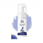 Pet Clean Dry Foam Shampoo Cucumber Melon kuiv vahushampoon koertele ja kassidele, 150 ml