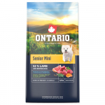Ontario Senior Mini Lamb & Brown Rice superpremium kuivtoit vanadele v&auml;ikeste t&otilde;ugu koertele lambalihaga ja pruuni riisiga, 6,5 kg