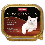 Animonda Vom Feinsten Classic Multi-Meat Cocktail konservid t&auml;iskasvanud kassidele erinevate lihaliikidega, 100 g