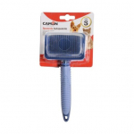 Camon Easy2Clean S metallhari koertele ja kassidele karvahoolduseks isepuhastusfunktsiooniga, 8x5 cm